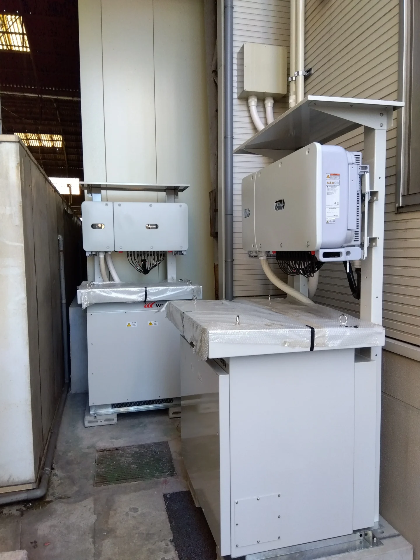 倉敷市（冷凍倉庫／作業場）154.88kW